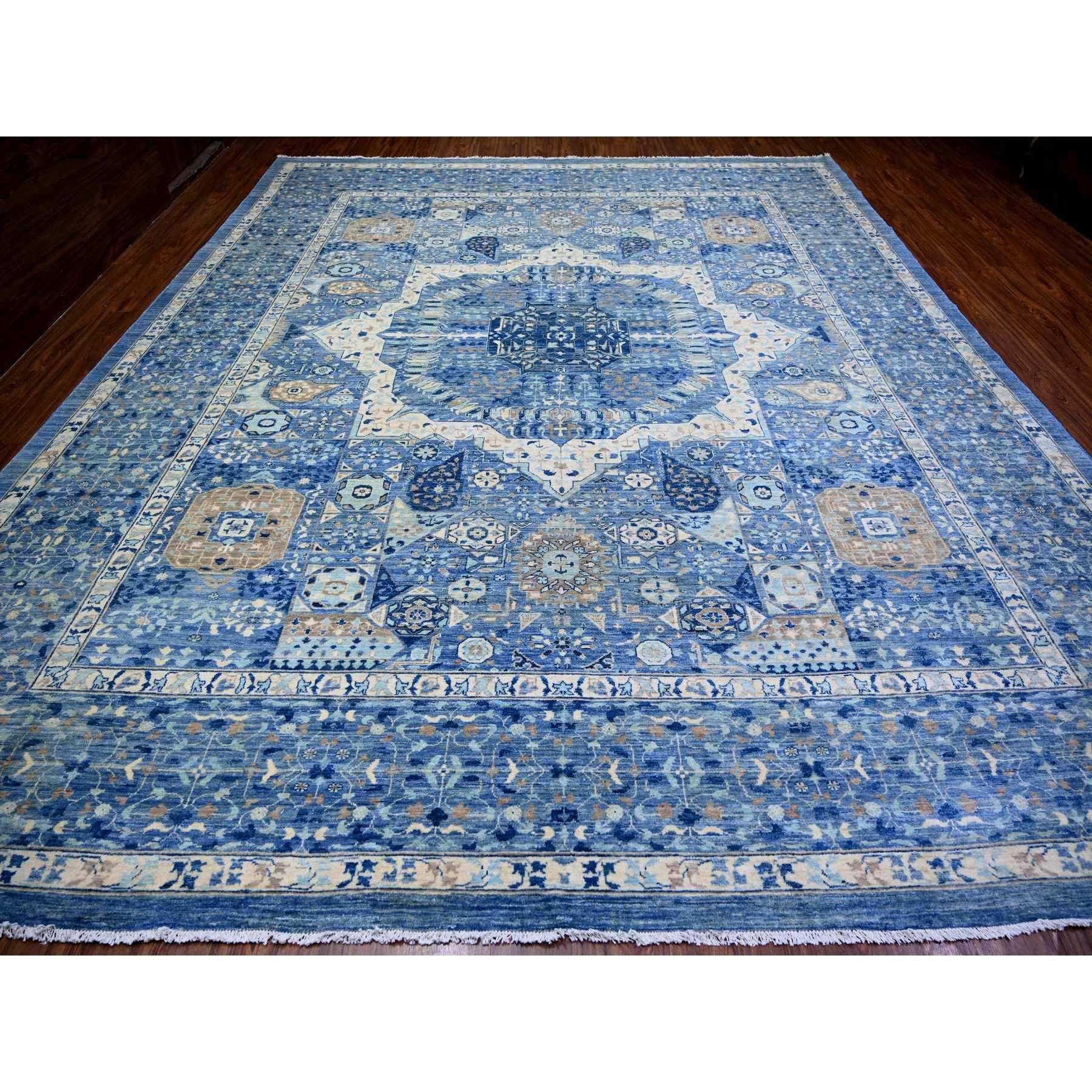 Stahlblau, natürliche Farbstoffe Feiner Peshawar mit Mamluke Design, weiche Wolle handgeknüpft, Orientteppich in Übergröße
Primäre MATERIALIEN: Wolle
Latex: Kein Flor 
Höhe: 0,25 Zoll
Stil: Transitional
Grundfarbe: Blau
Sekundäre Farben: Braun,