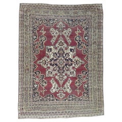 11'9"x15'7" Pink Antique Zoroastrian Lavar Karman Wool Clean XL Oriental Rug