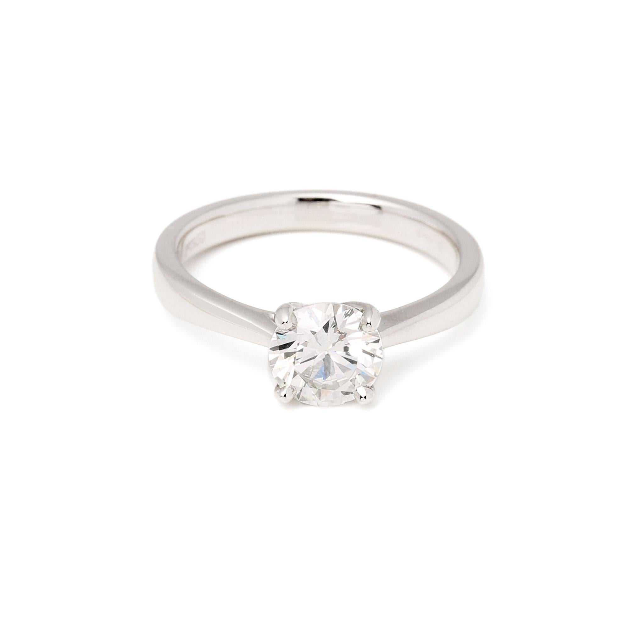 1.1 carat diamond ring