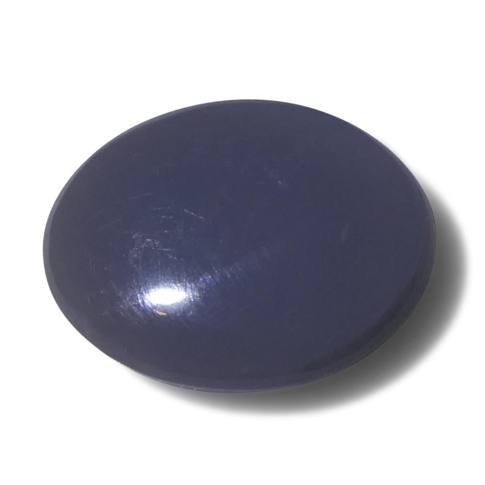 Opale grigio ovale cabochon 1,1ct dall'Australia in vendita 5