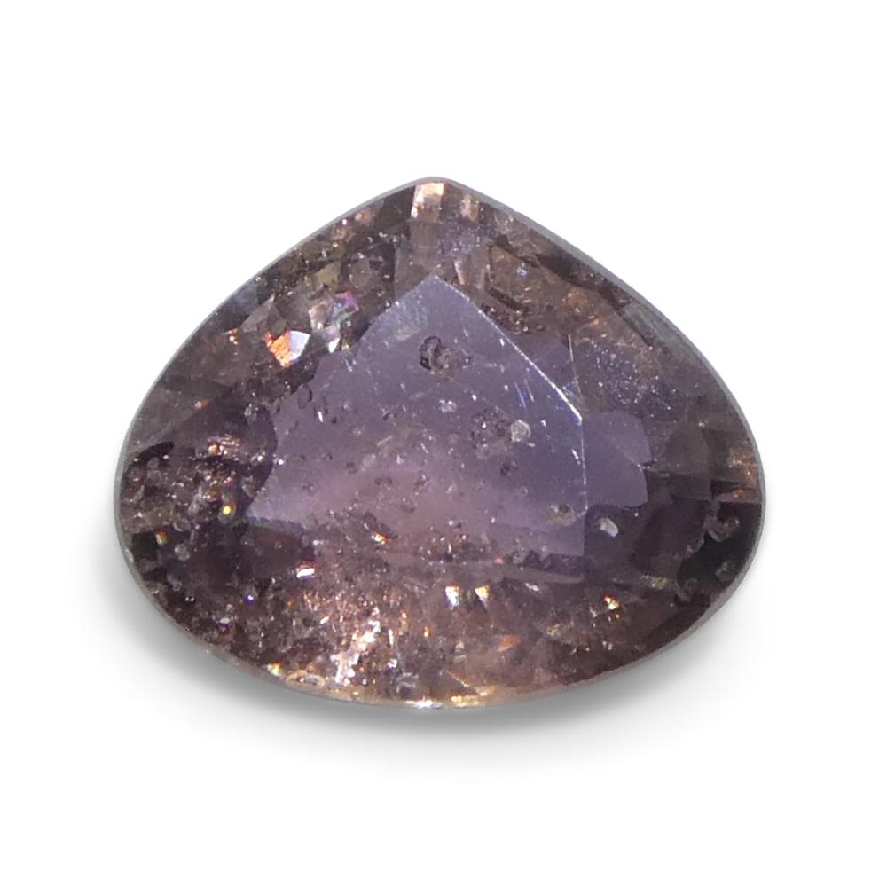 Zaffiro rosa perlato da 1,1ct della Tanzania non riscaldato In condizioni Nuovo in vendita a Toronto, Ontario