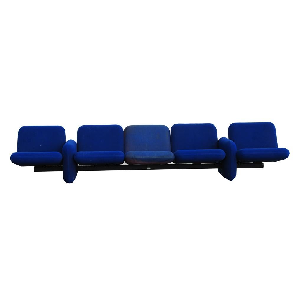 11ft Chiclet Modular 5-seat sofa by Ray Wilkes

Beautiful 