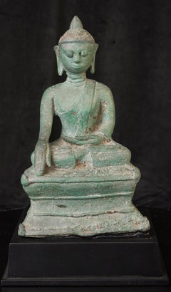 11thC Bronze Buddha- Pyu/Pagan Burma Rare, Powerful Ancient- TL Test! - 8439