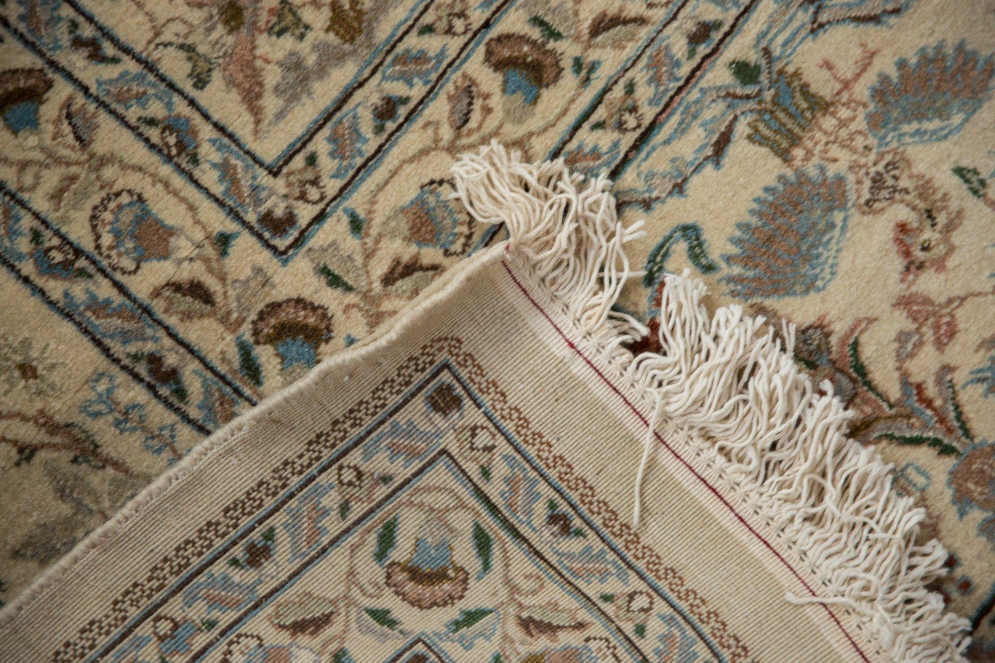 Mid-20th Century Vintage Tabriz Square Carpet For Sale