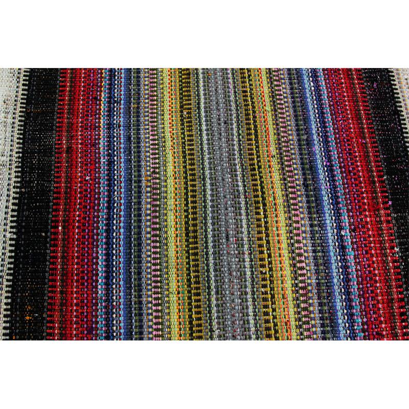 Cotton Navajo Style Flatweave Persian Kilim Rug  For Sale