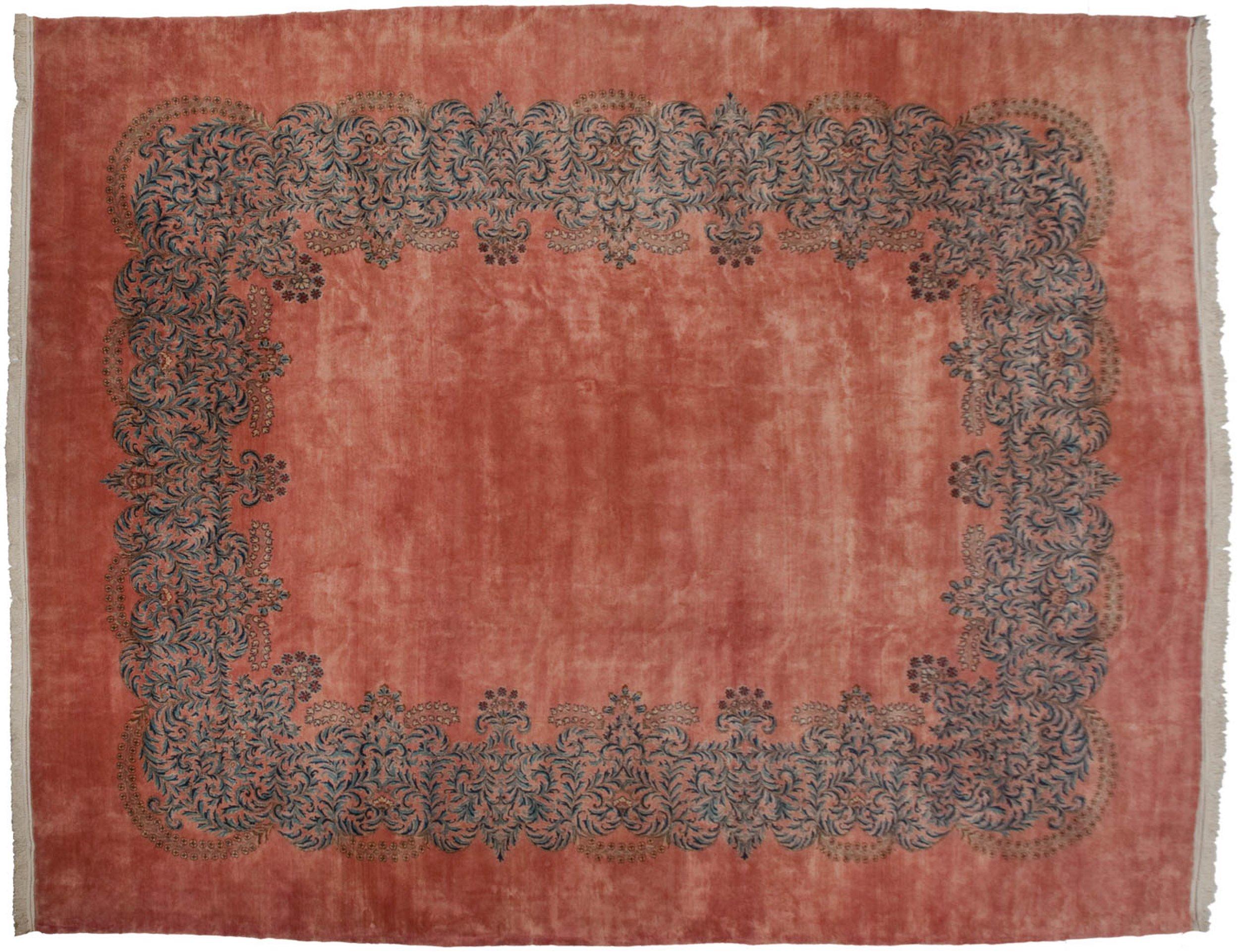 Other Vintage Fine Kerman Carpet For Sale