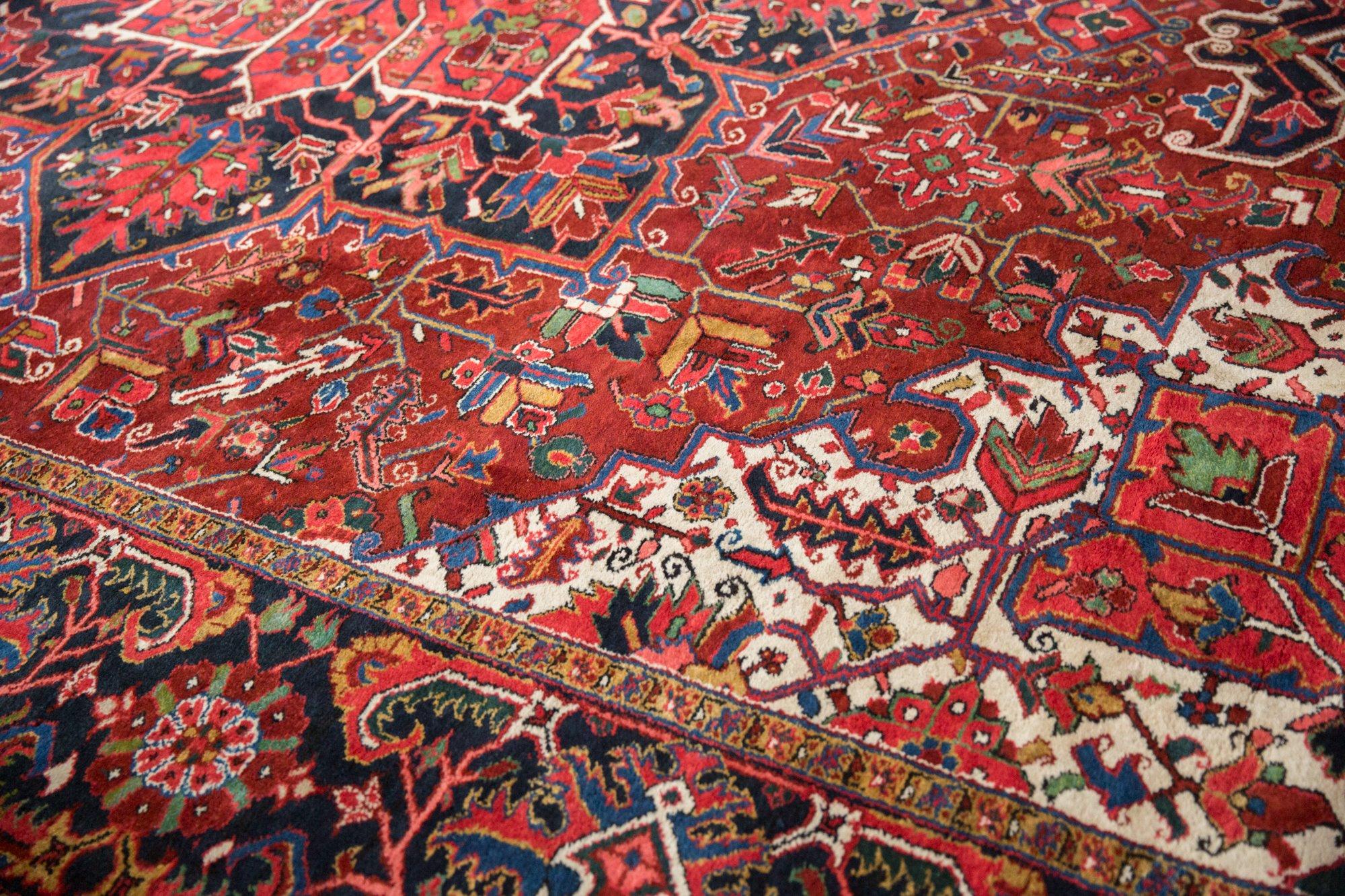 Vintage Ahar Carpet For Sale 3