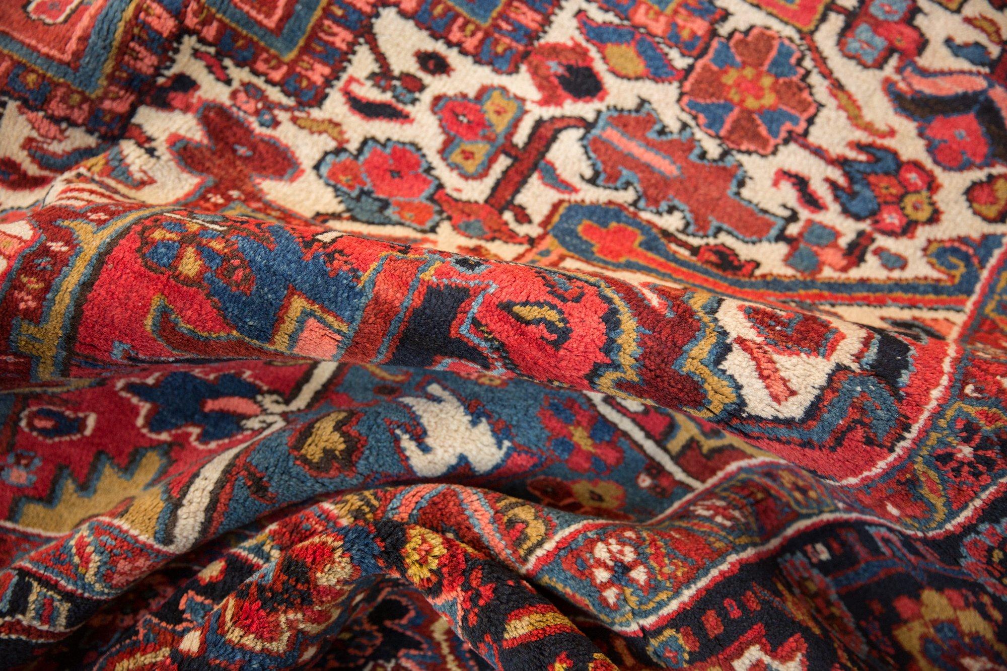Heriz Serapi Vintage Heriz Carpet For Sale