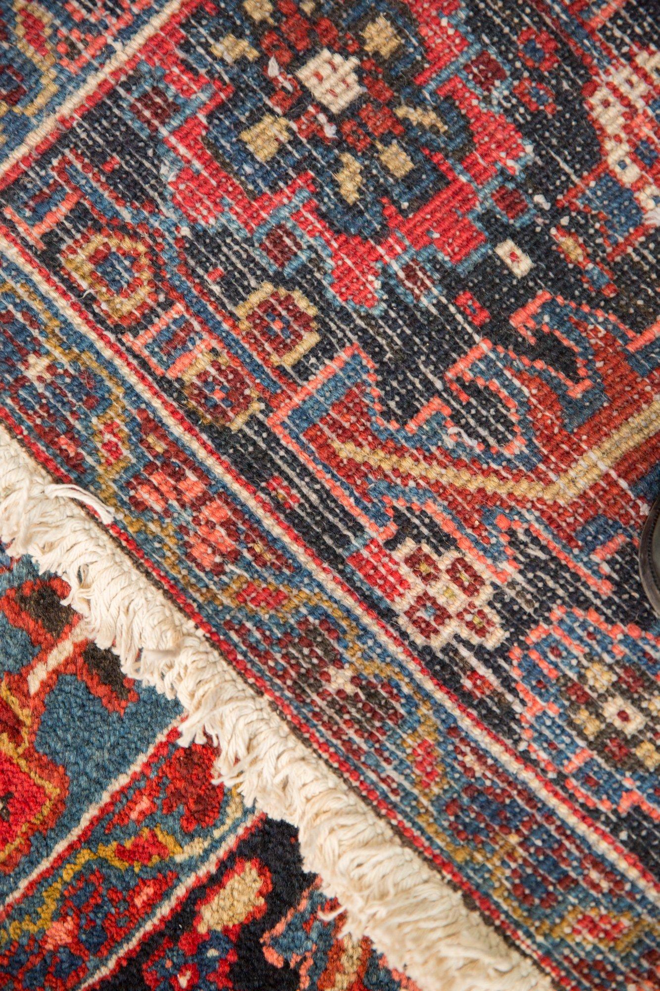 Persian Vintage Heriz Carpet For Sale