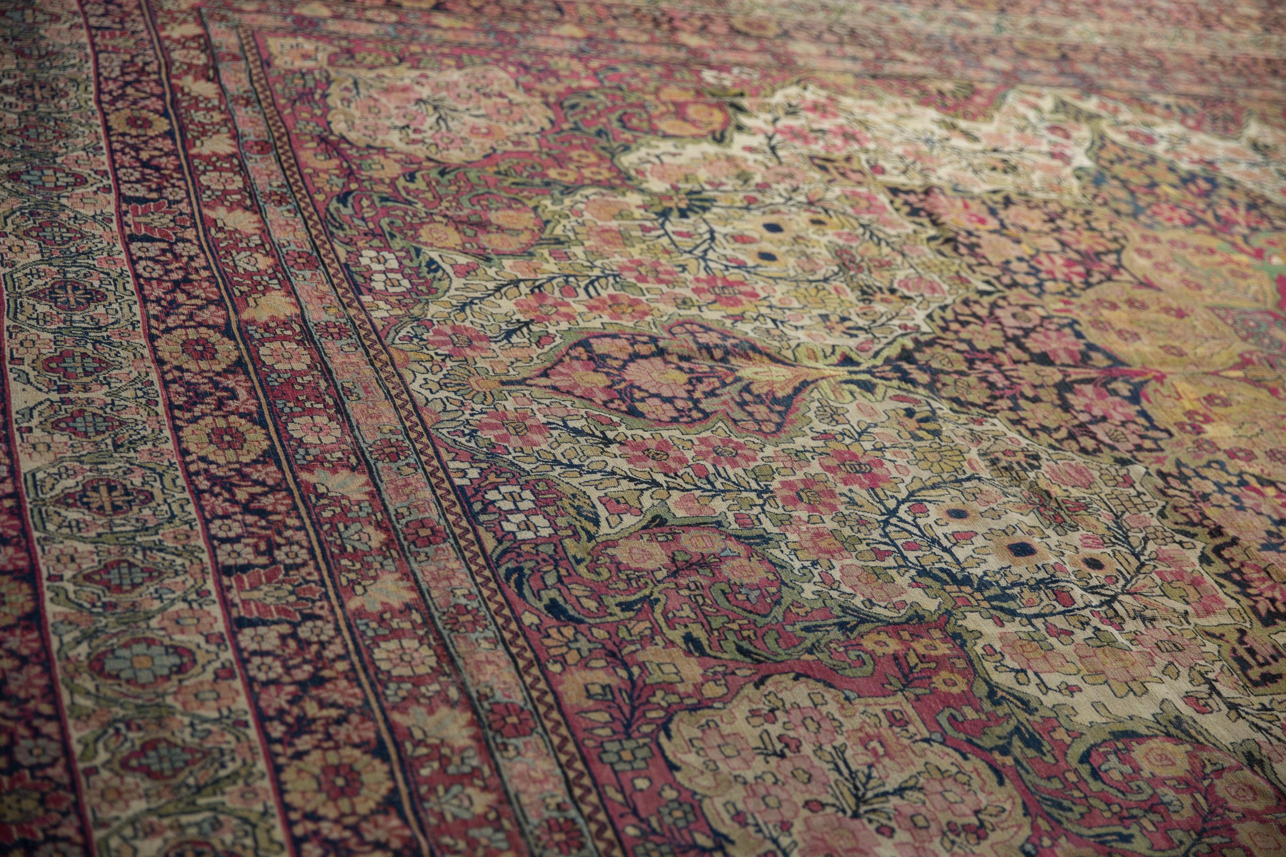 Antique Kermanshah Carpet For Sale 5