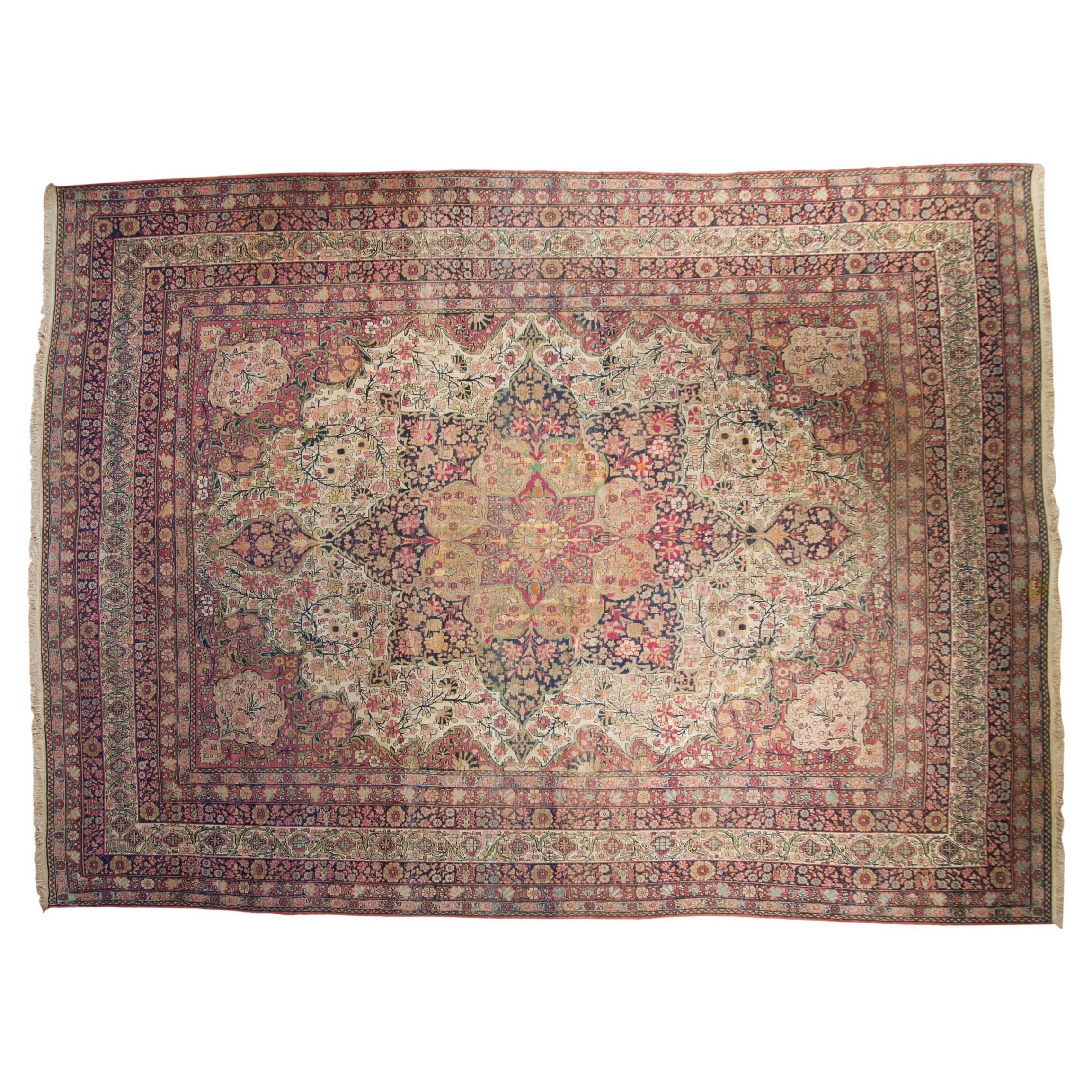 Antique Kermanshah Carpet For Sale