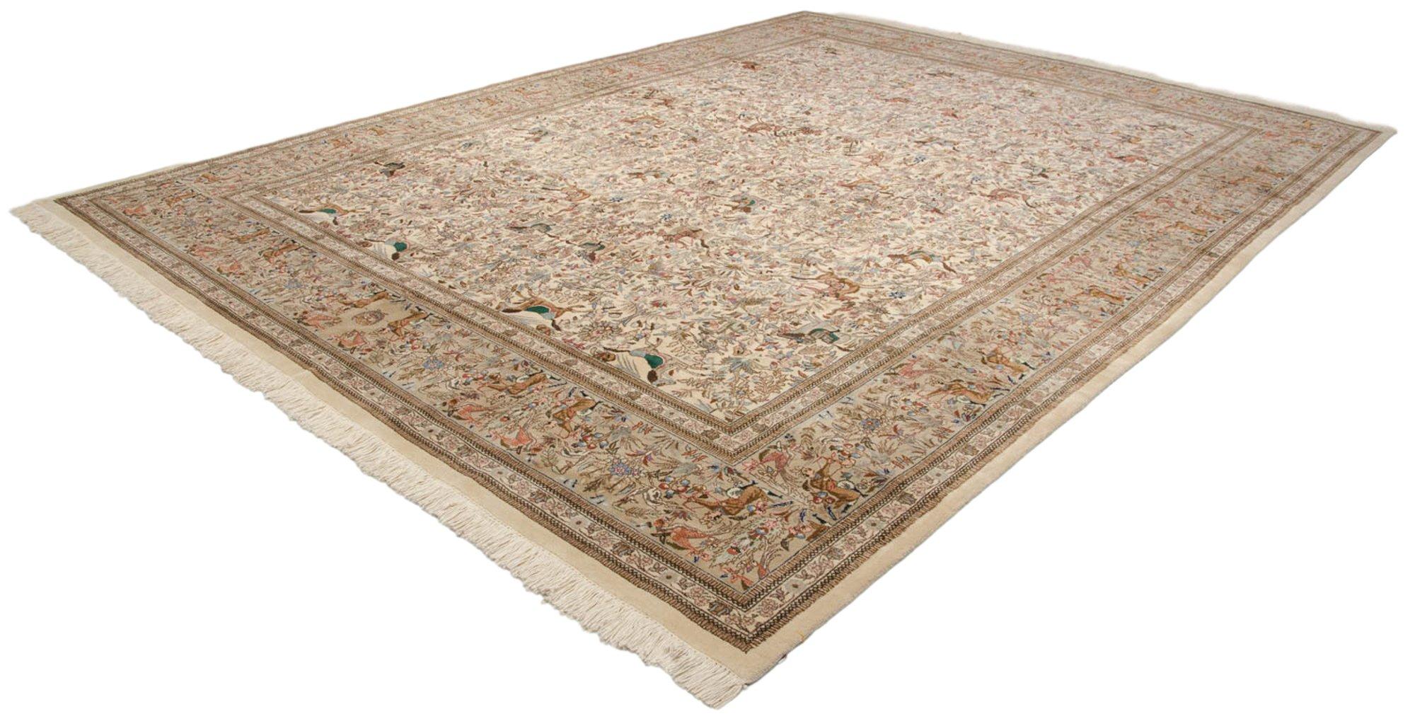 Late 20th Century Vintage Tabriz Carpet  For Sale