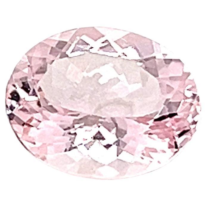 11x9mm Oval Facetada Corte Natural Morganita Rosa Gema Suelta Grado AA Morganita