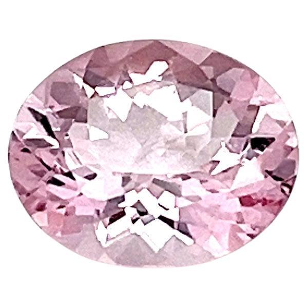 11x9mm Oval Faceted Cut Natural Pink Morganite Loose Gemstone AAA Morganite