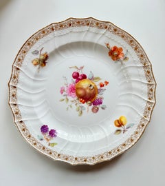 12 antique plates KPM Berlin Köniigliche Porzellan-Manufaktur