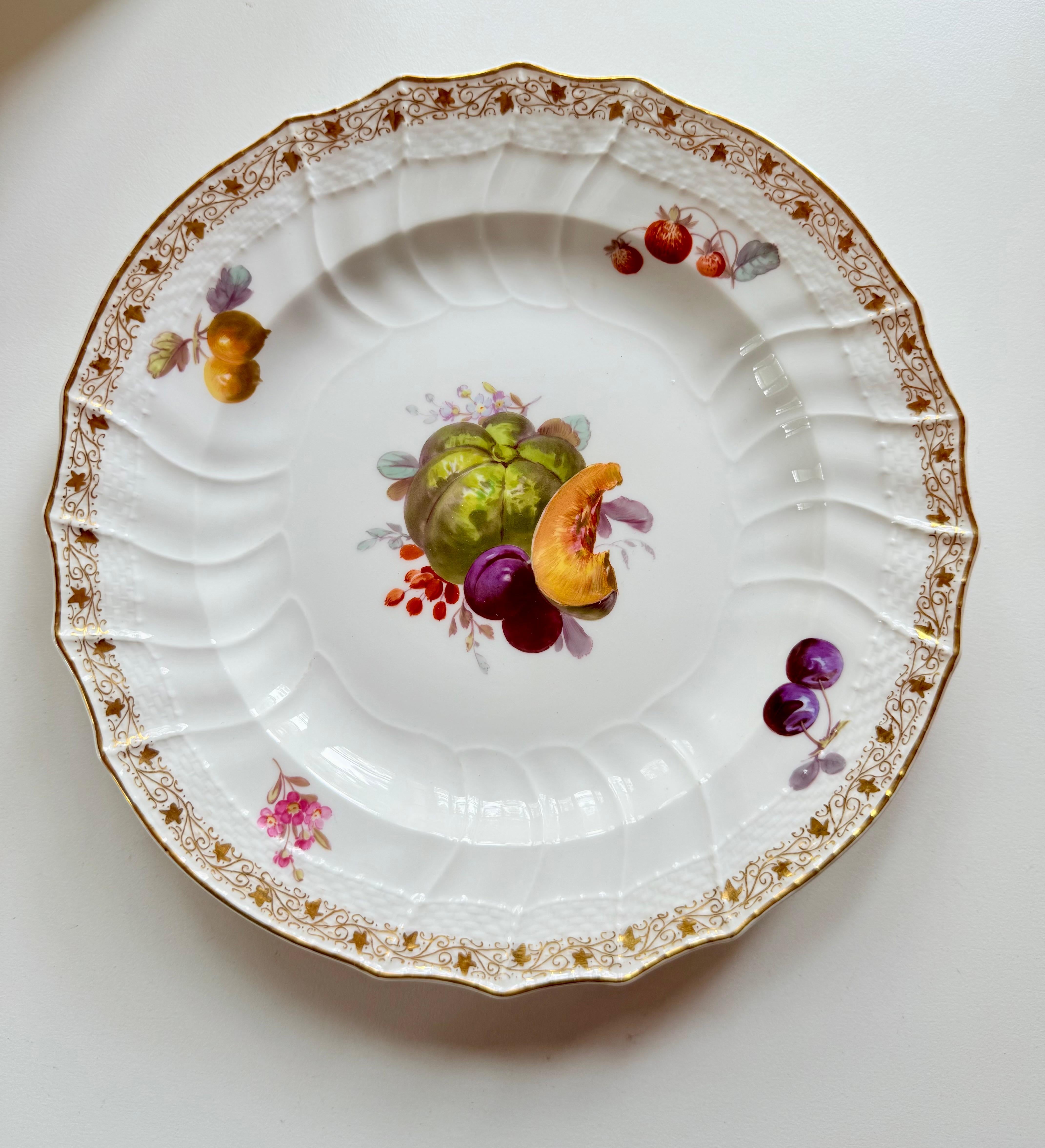 Allemand 12 assiettes anciennes KPM Berlin Köniigliche Porzellan-Manufaktur en vente