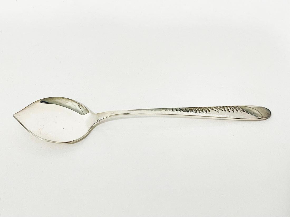 12 cucchiai da ghiaccio in argento olandese Art Deco di Gerritsen & Van Kempen, anni '30 in vendita 1