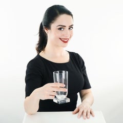 12 Art Deco Libbey Knickerbocker Water Glasses c1933 American