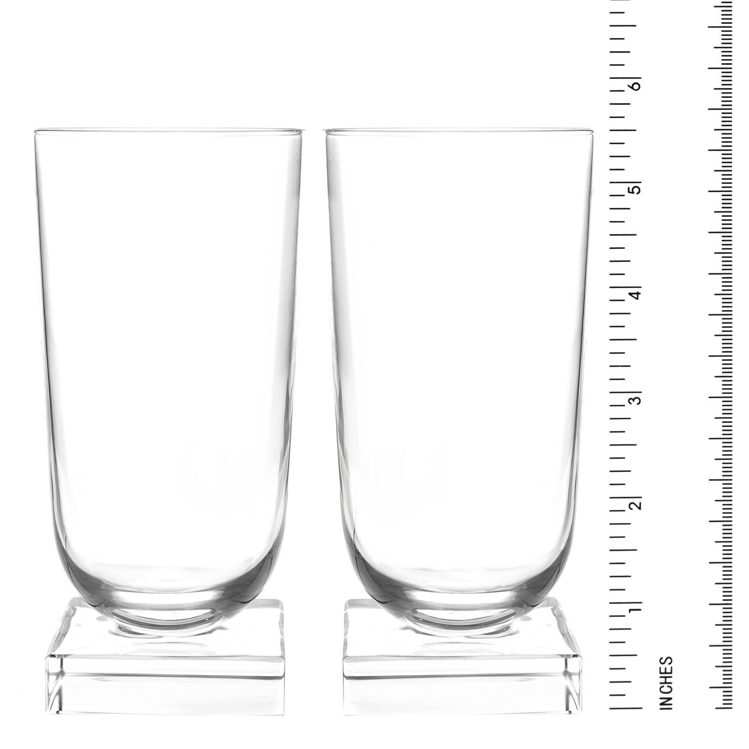 12 water glasses