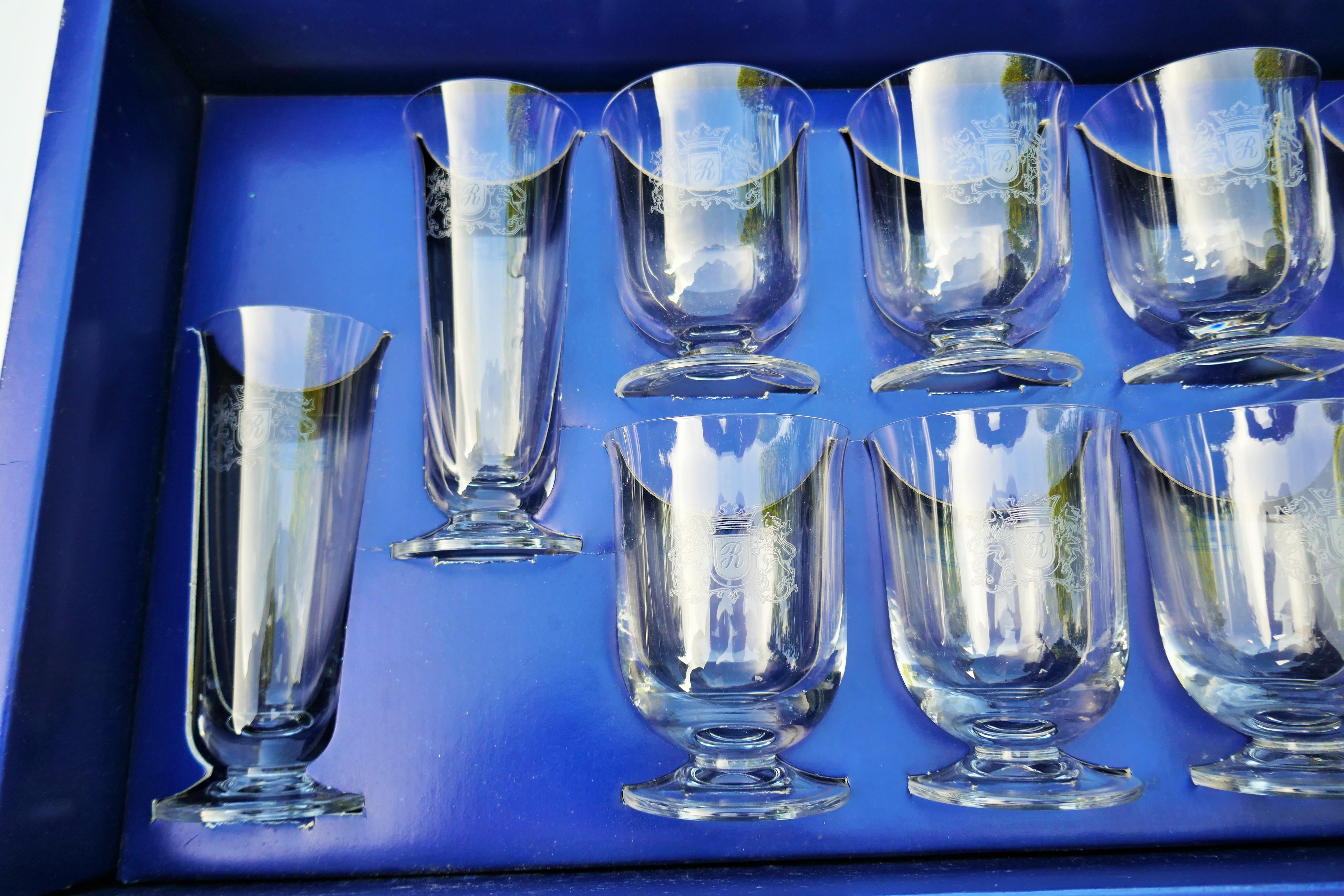 12 bicchieri di Luigi Massoni per Rothmans   For Sale 5