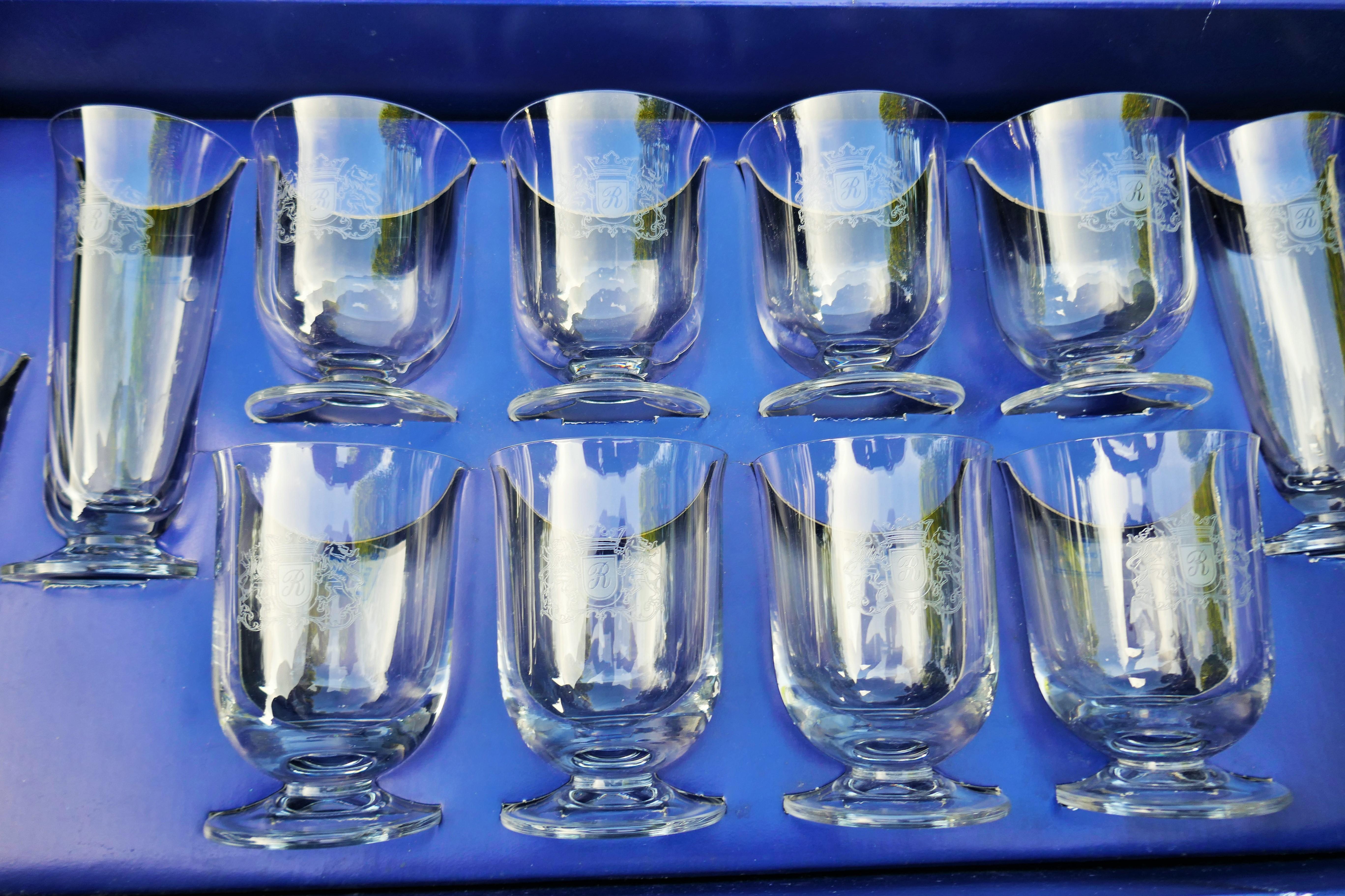 12 bicchieri di Luigi Massoni per Rothmans   For Sale 6