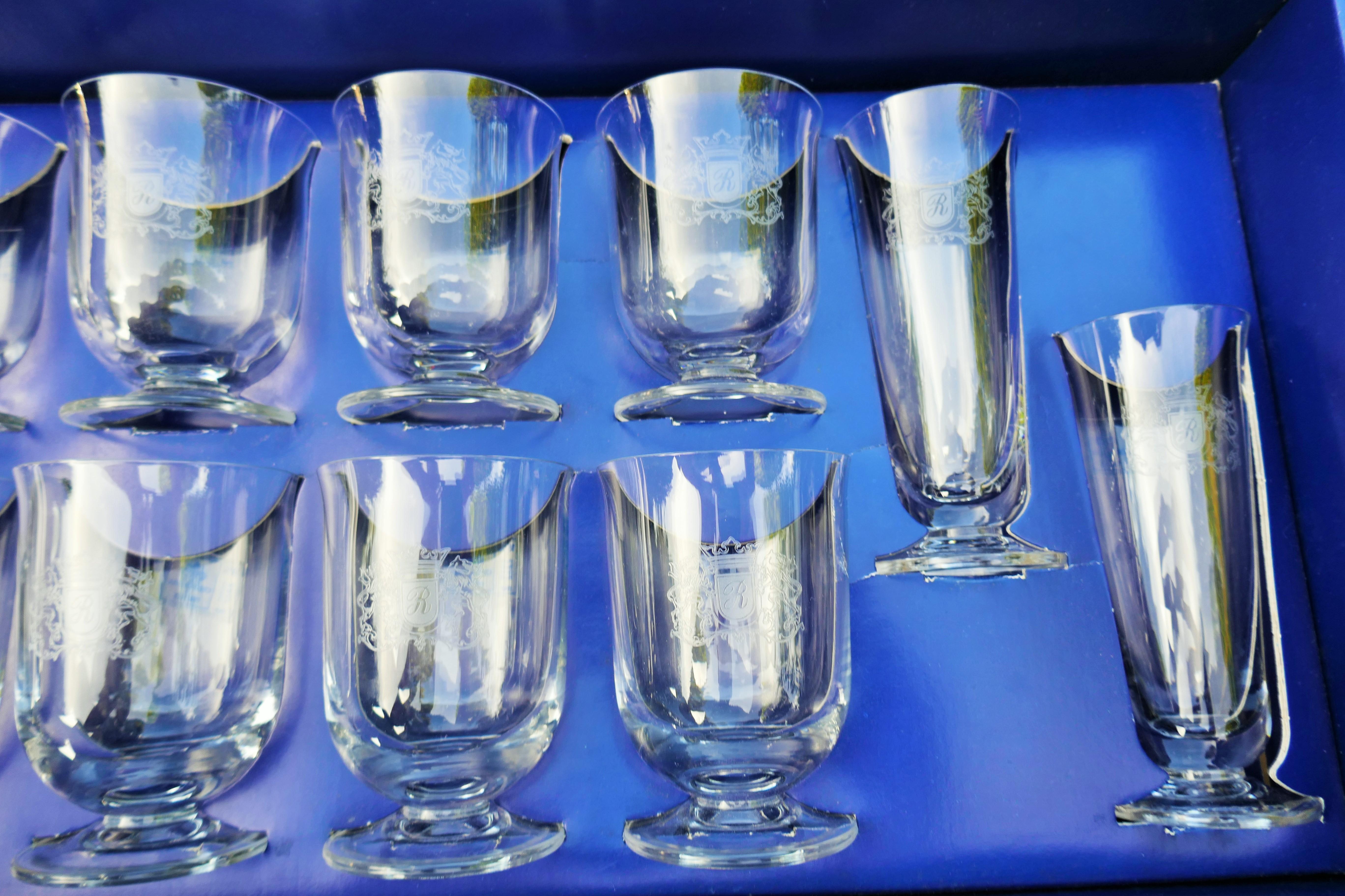 12 bicchieri di Luigi Massoni per Rothmans   For Sale 7