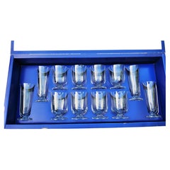 12 bicchieri di Luigi Massoni per Rothmans