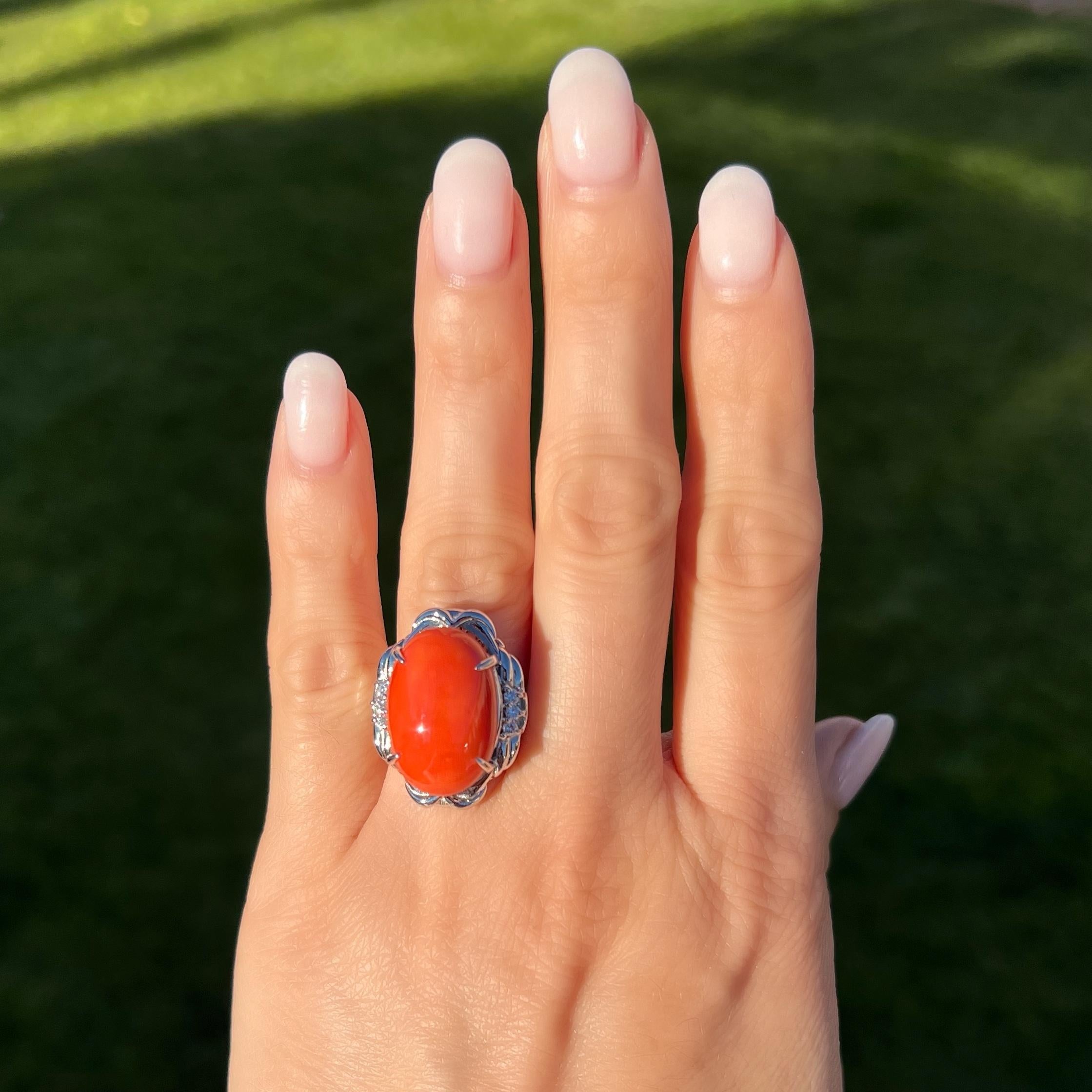 coral rings for sale