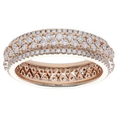 1.2 Carat Diamonds in 18K Rose Gold Ring - 1981 Classic Collection