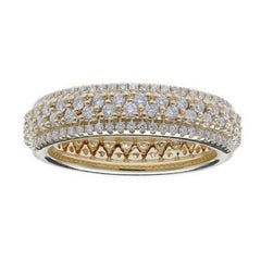 1.2 Carat Diamonds in 18K Yellow Gold Ring - 1981 Classic Collection