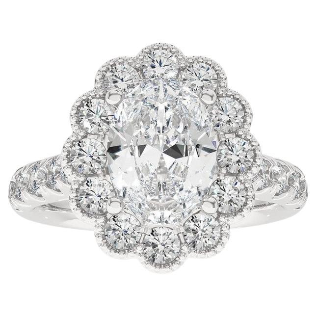 1.2 Carat Diamonds Vow Collection Ring in 14K White Gold