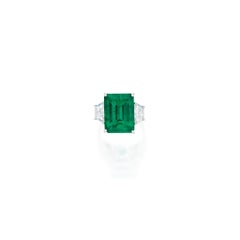 12 Carat Emerald-cut Statement 14K White Gold Collector’s Grade Grandeur