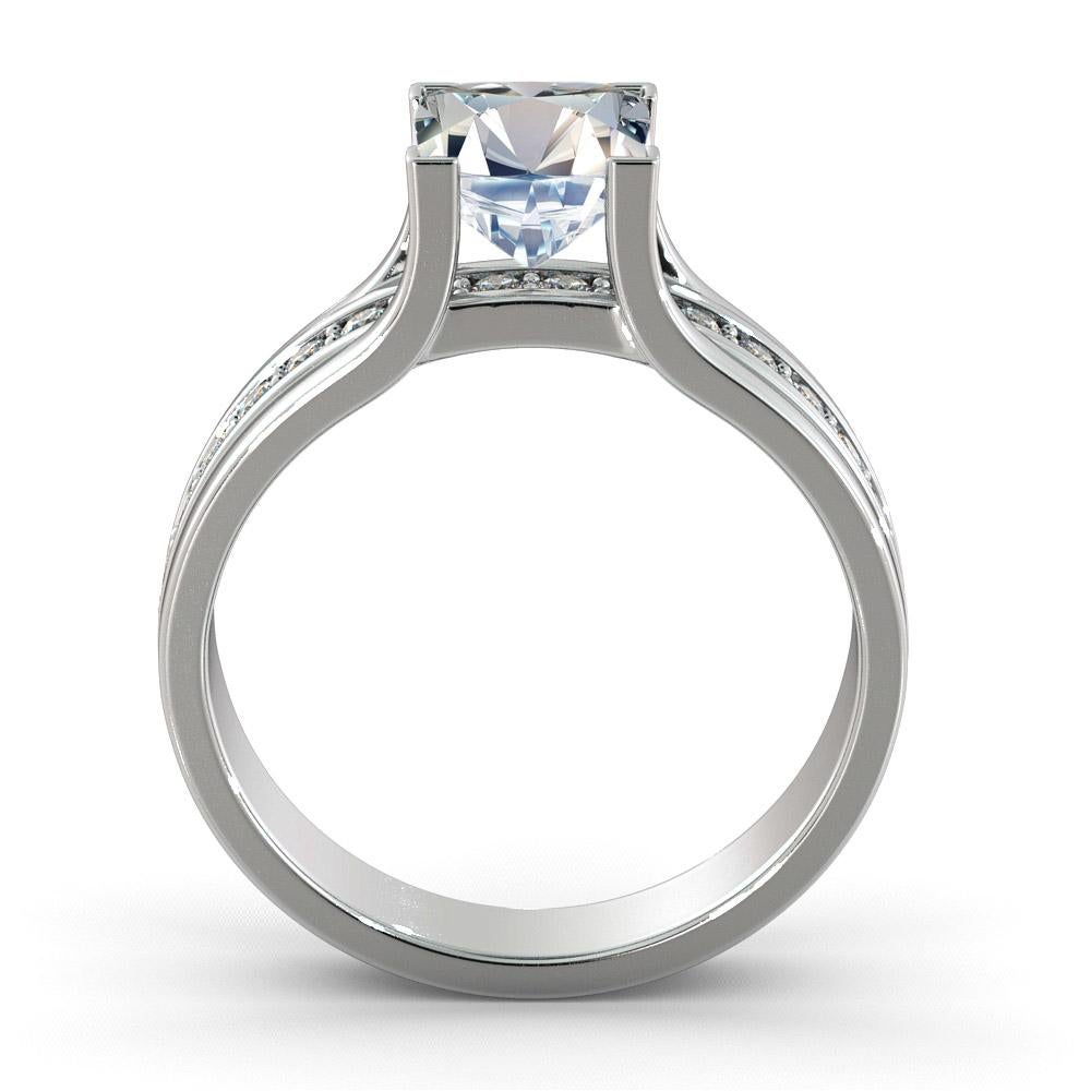diamond bridge ring