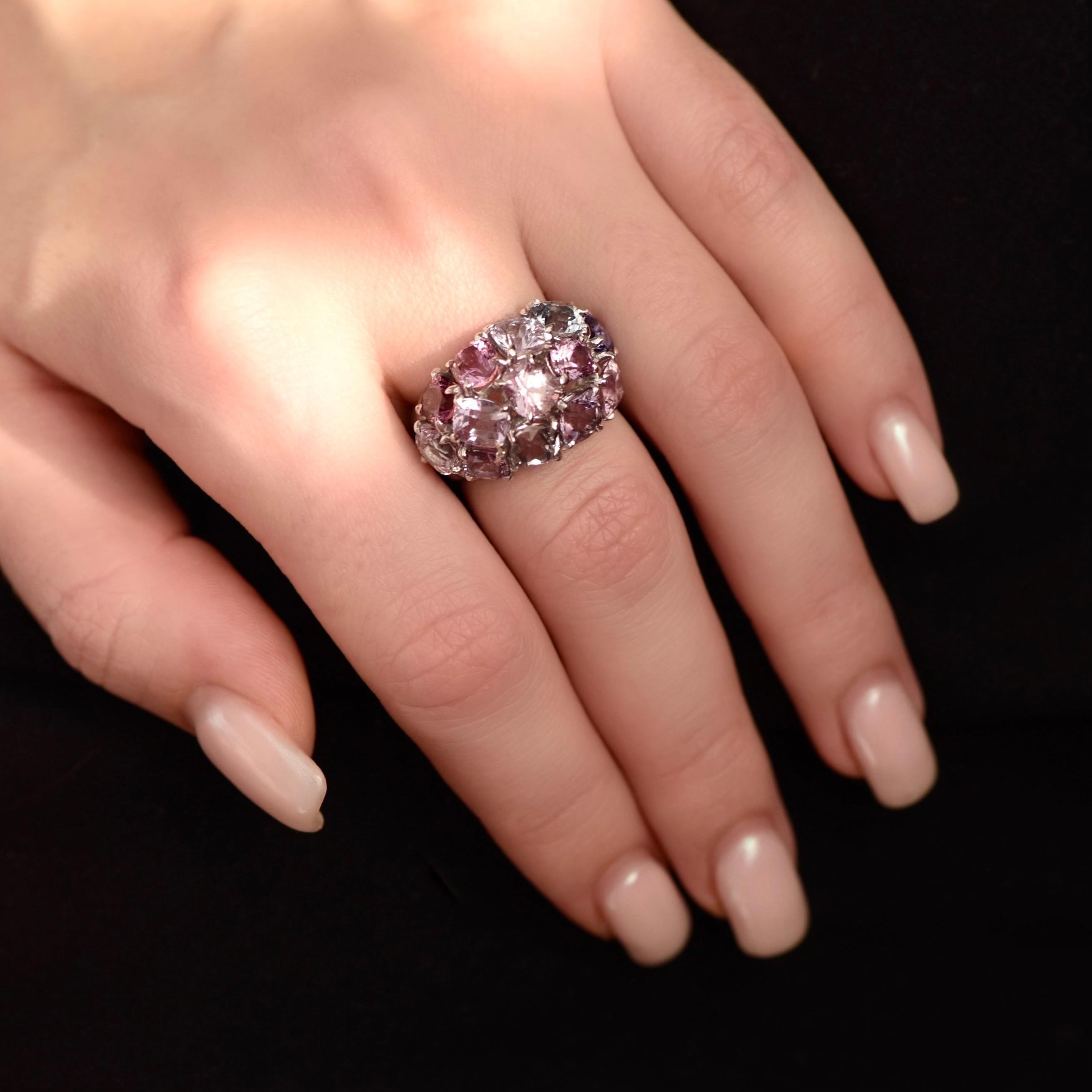 Ring for spinel lovers from the new collection 