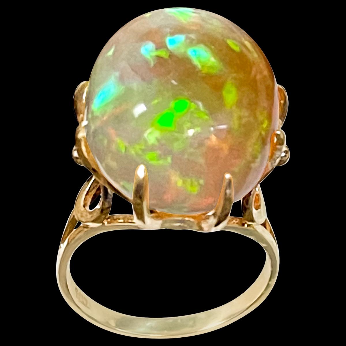 why did my ethiopian opal turned yellow