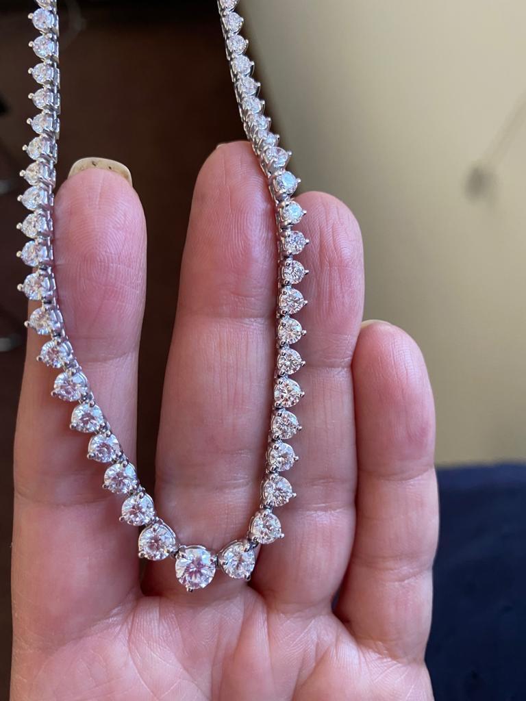 12 carat diamond necklace