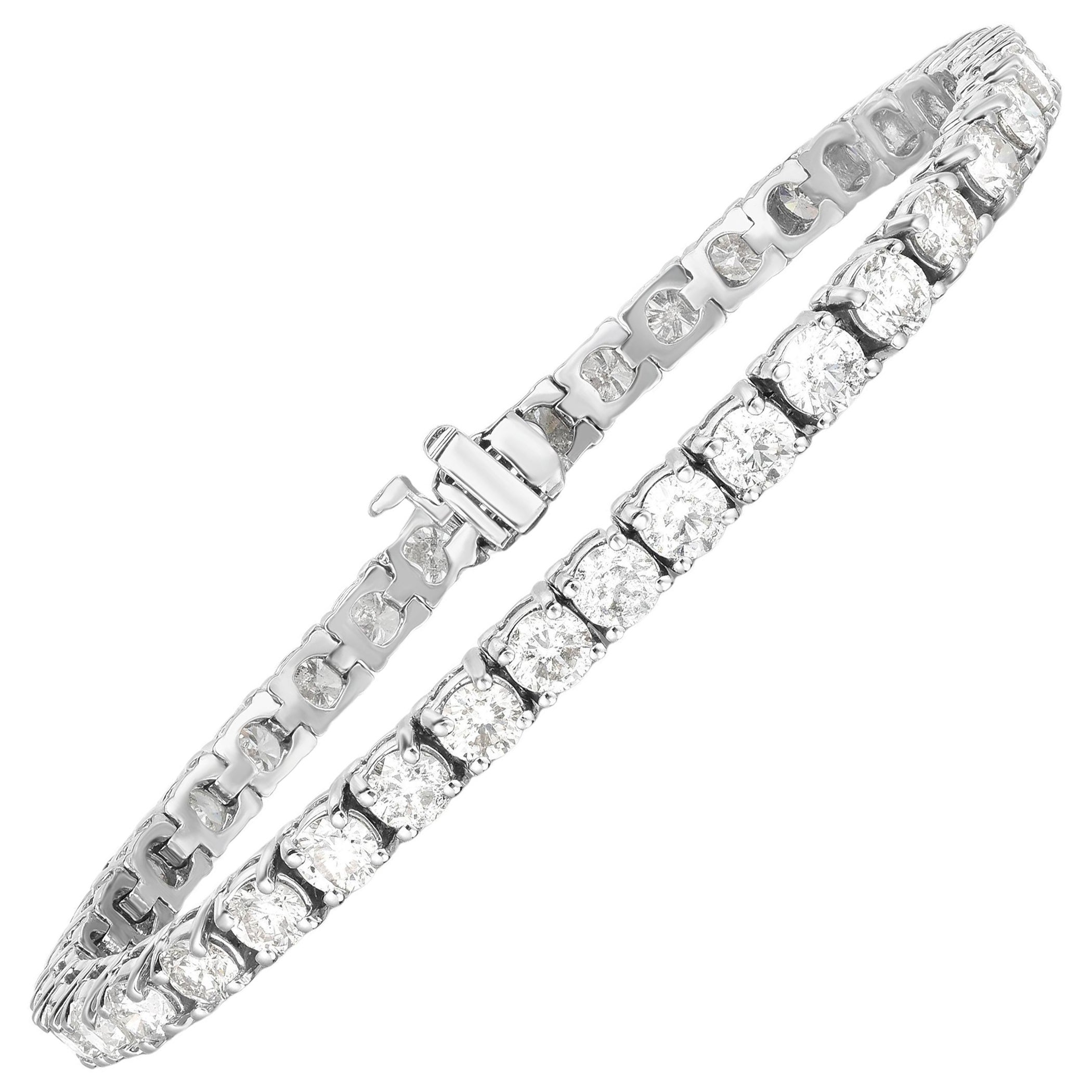 Bracelet de tennis 12 carats