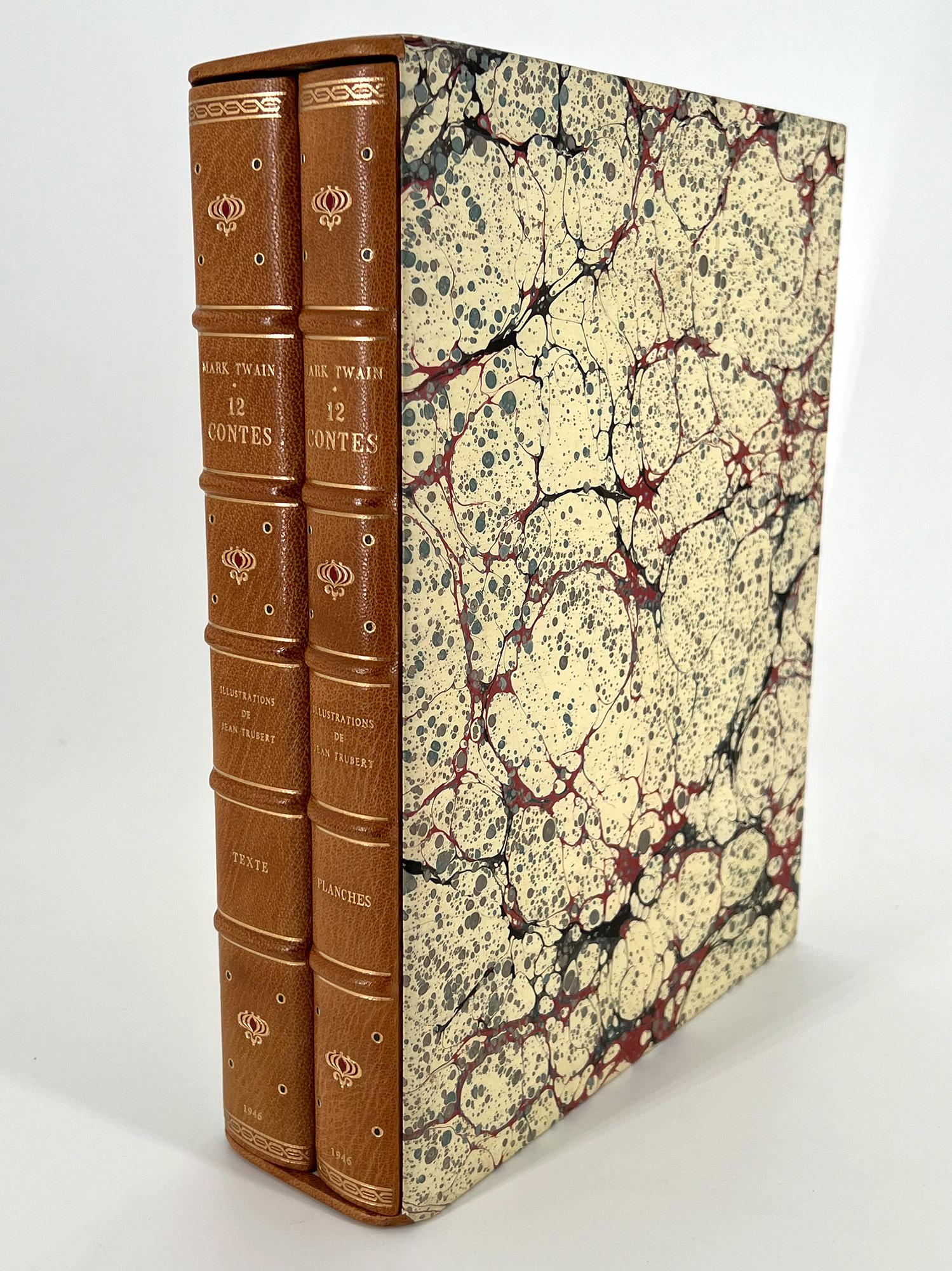 12 Contes / 12 Stories by Mark Twain, illustrated by Jean Trubert For Sale 7