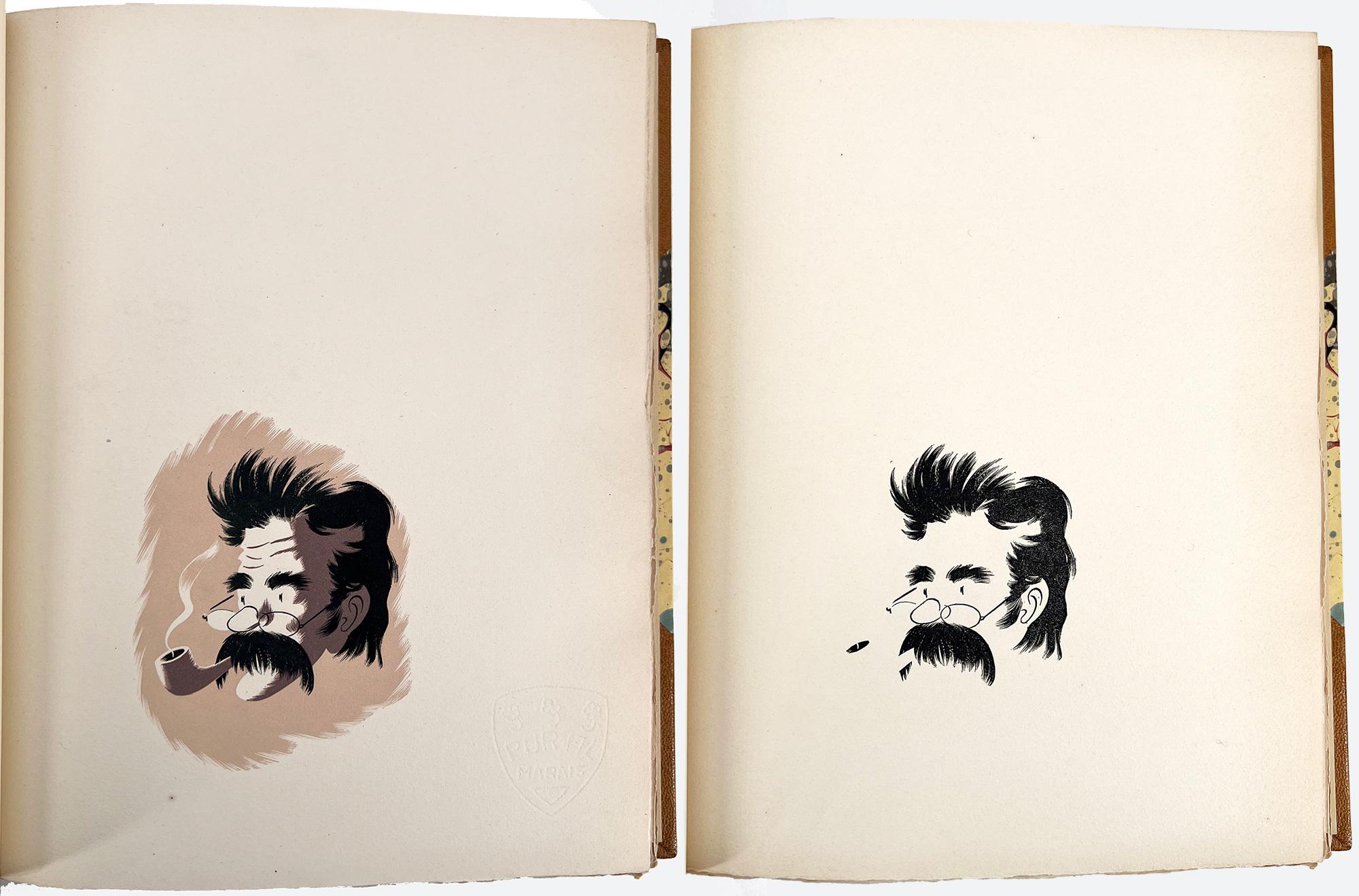 12 Contes / 12 Stories by Mark Twain, illustrated by Jean Trubert For Sale 2