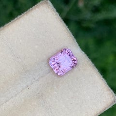 Pietra preziosa spinello birmano naturale da 1,2 carati, taglio cuscino, colore Lilic Pink, per gioielli, 6 mm