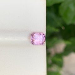 Pietra preziosa spinello birmano naturale da 1,2 carati, taglio cuscino, colore Lilic Pink, per gioielli, 6 mm