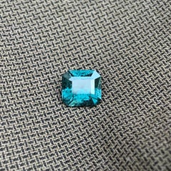1.2 Cts Teal Blue Color Emerald Cut Spinel Gemstone for Jewellery form Africa