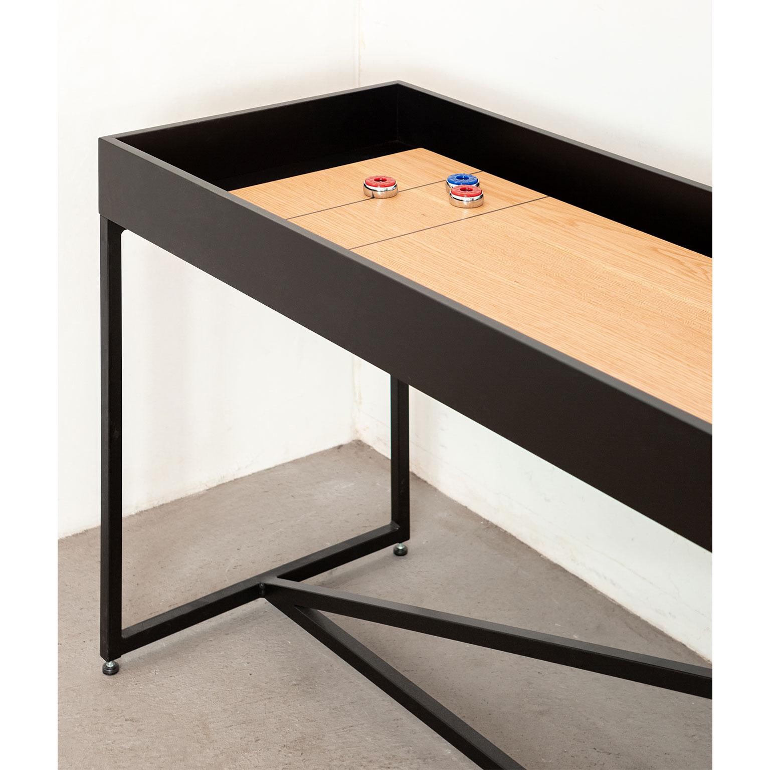 12' Anpassbarer moderner Shuffleboard-Tisch „The Break“ für den Außenbereich im Angebot 2