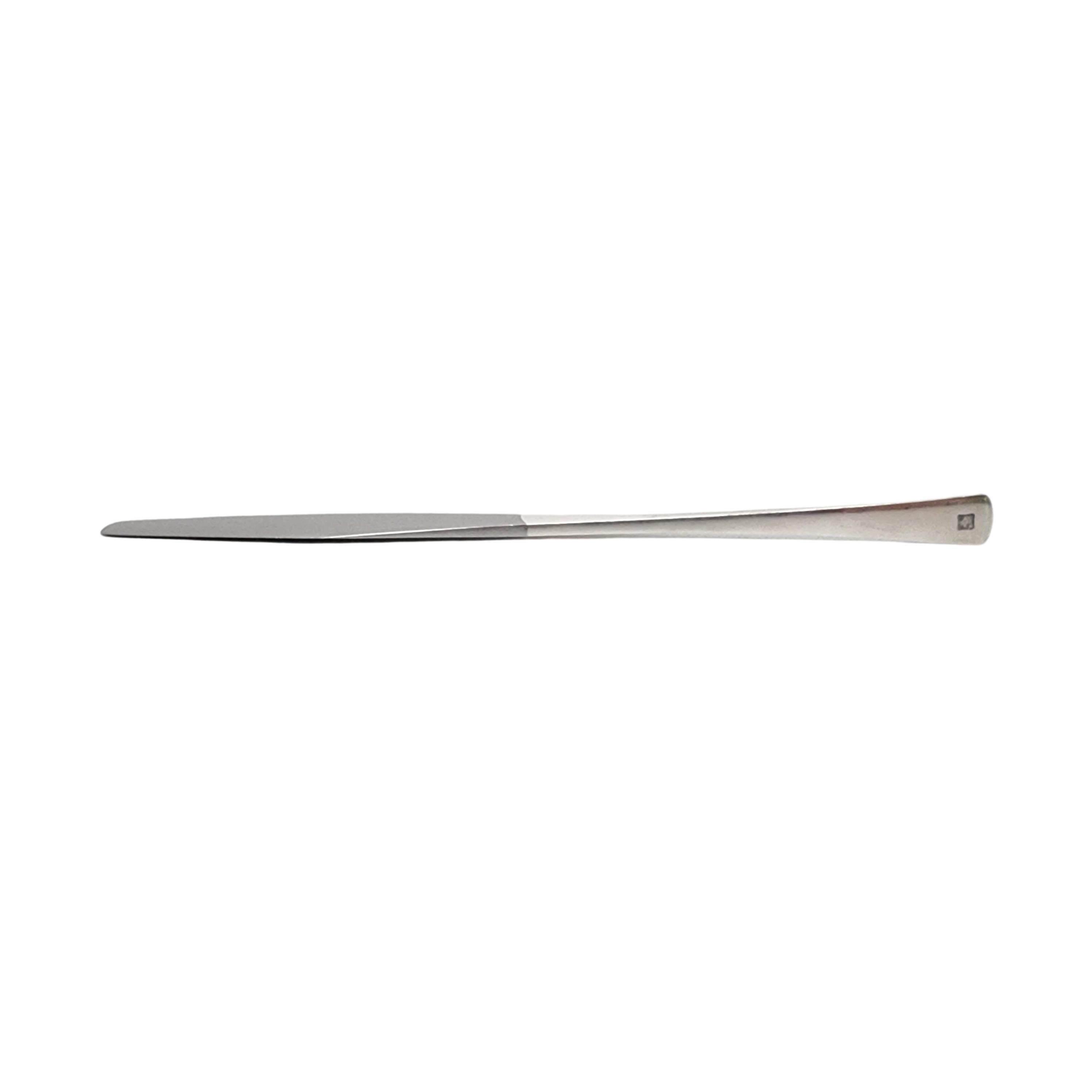 12 Dansk Tjorn Denmark Sterling Silver Handle Knives 8 1/2 #15662 In Good Condition For Sale In Washington Depot, CT