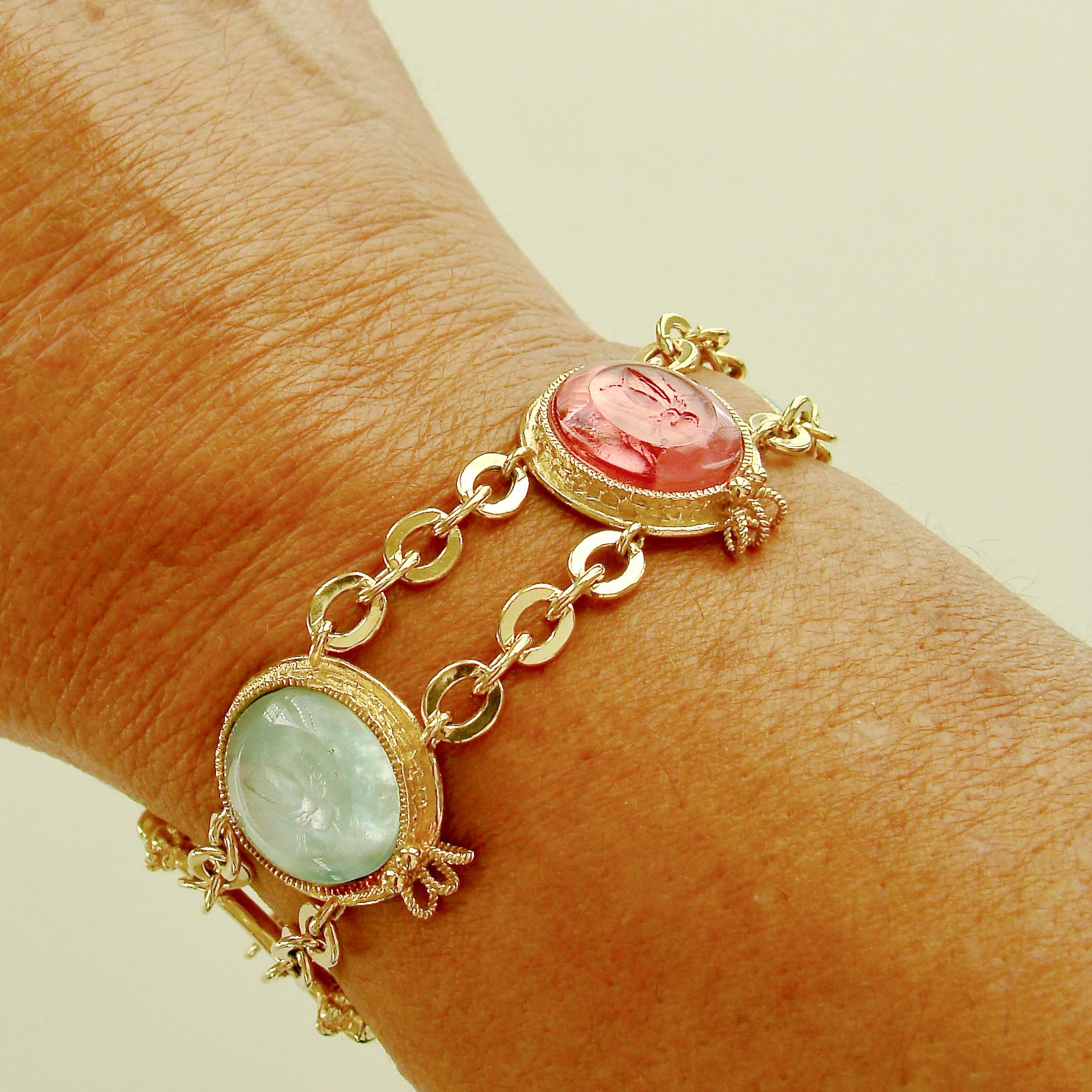 12 Días de Navidad - Pulsera Abeja Veneciana - Pulsera Le Api Artesano en venta