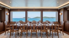 12 Dining Chairs, Manufactured for export in Argentina, with original labels