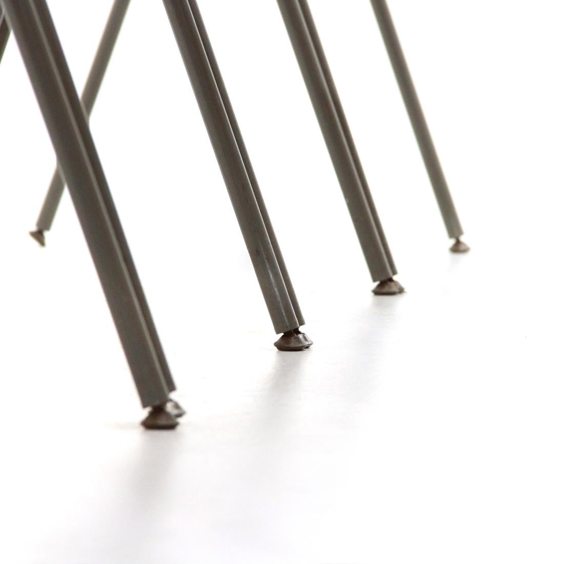 12 ‘DSC 106’ Chairs by Giancarlo Piretti Per Castelli, 1960s 4