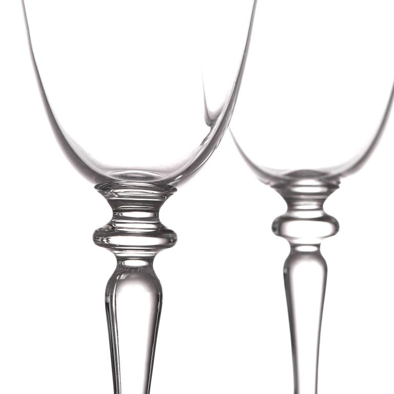 12 Elegant Art Deco Steuben Water Goblets at 1stDibs