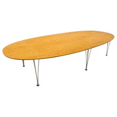 12 Foot Super Ellipse Dining/Conference Table by Arne Jocobsen, Piet Hein, et al