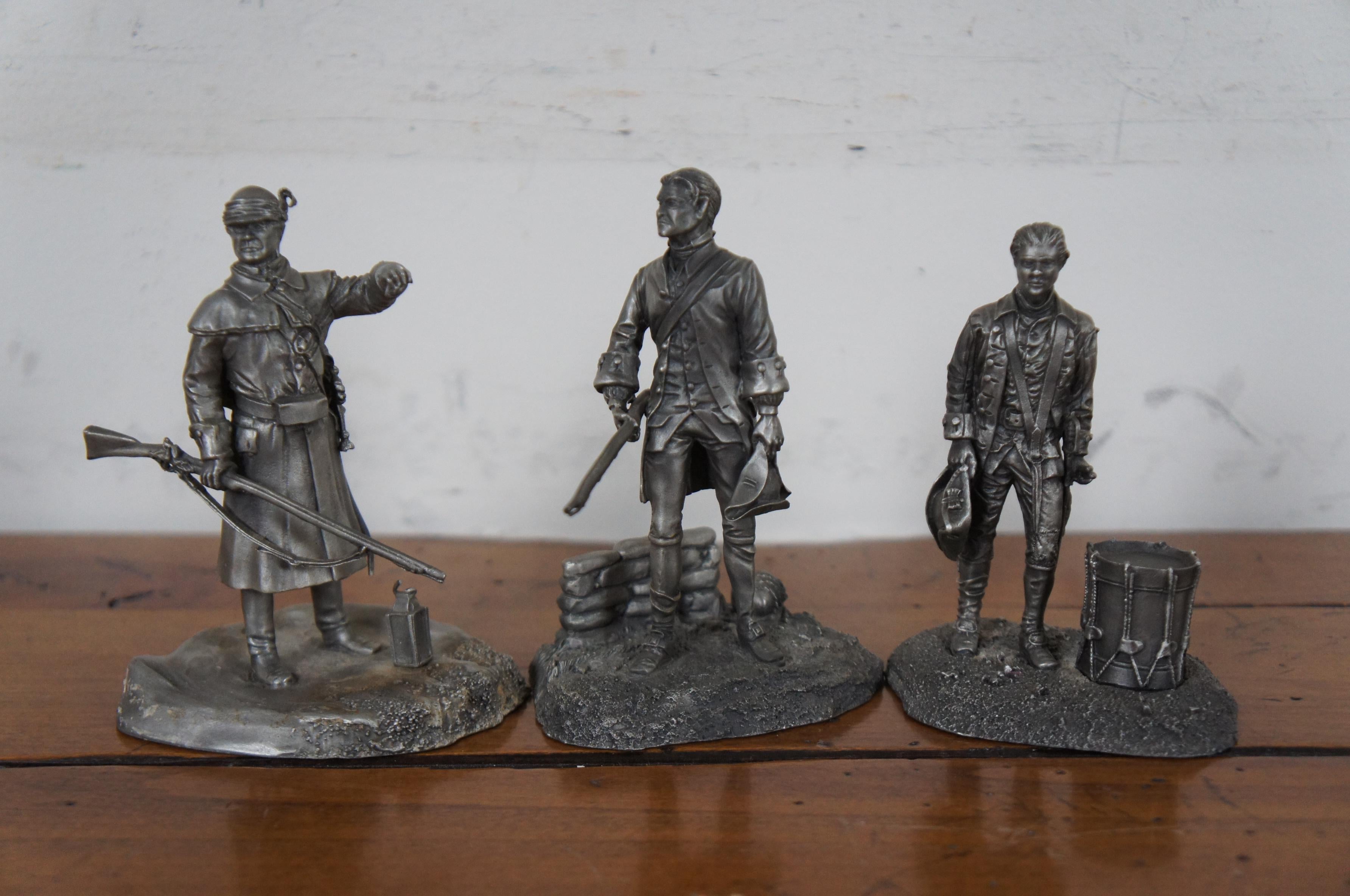 pewter soldier figurines